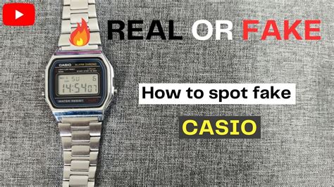 how to know a fake casio watch|is my casio watch real.